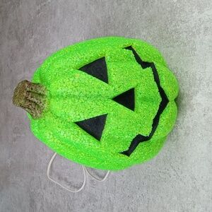 👻 Halloween Green Light Up Pumpkin